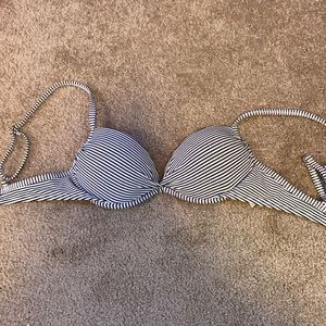 Stripped Bikini Top